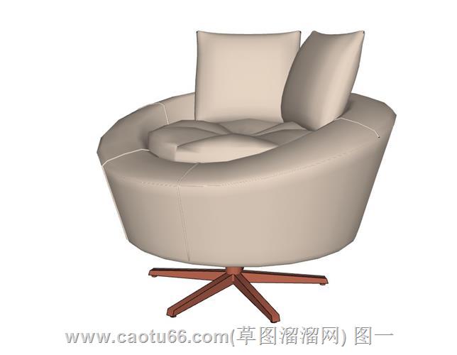 单人椅子模型
