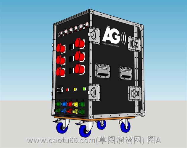 扩音器音响模型