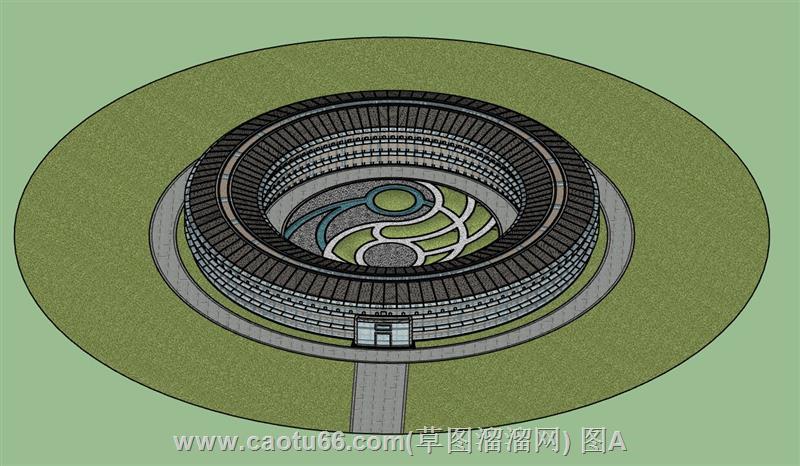 惊艳呈现！客家圆形特色建筑模型展示