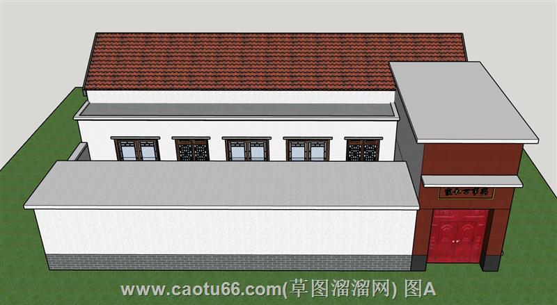 聚焦！展现传统风情的中式合院民居模型