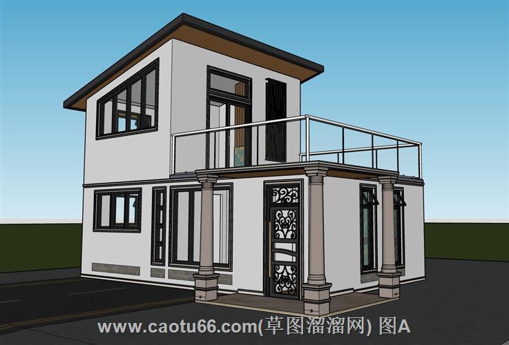 解锁两层度假屋模型，为住宅设计带来新灵感