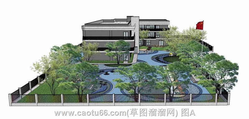 打造温馨学园！幼儿园学校建筑模型分享