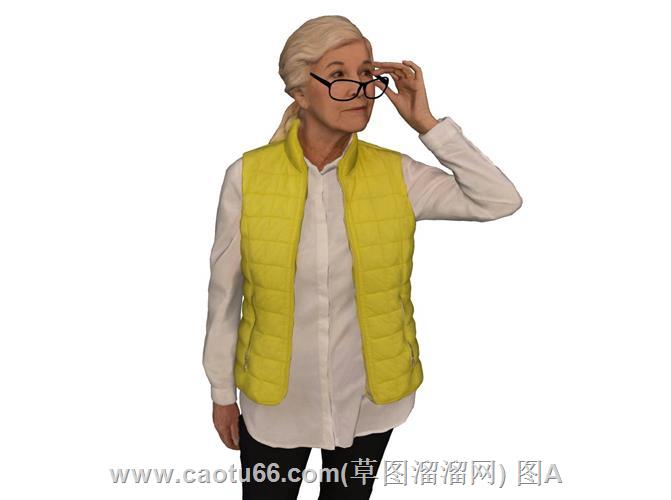 别纠结！精选老奶奶人物模型等你来看