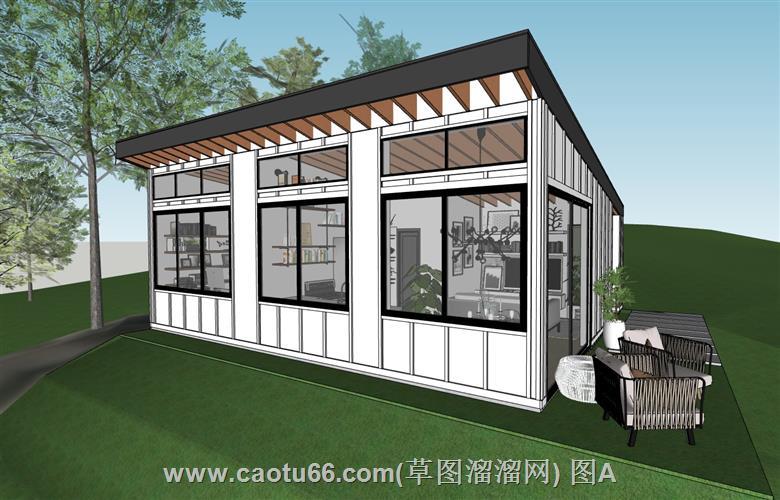 邂逅山地休闲别墅模型，畅享惬意生活