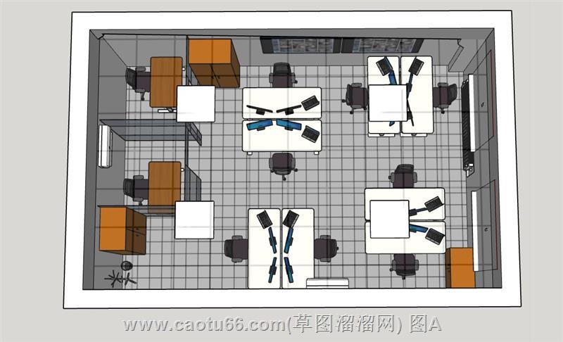 别错过！优质小型办公室模型，助力公司空间规划