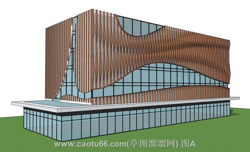 探寻格栅之美，特色建筑模型展示