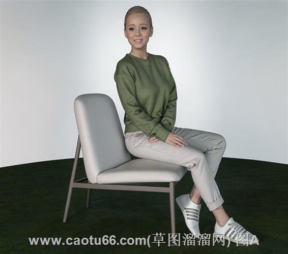 解锁外国女人的独特坐姿模型，别错过！