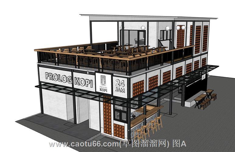 集装箱巧变咖啡店，独特咖啡馆模型等你探索
