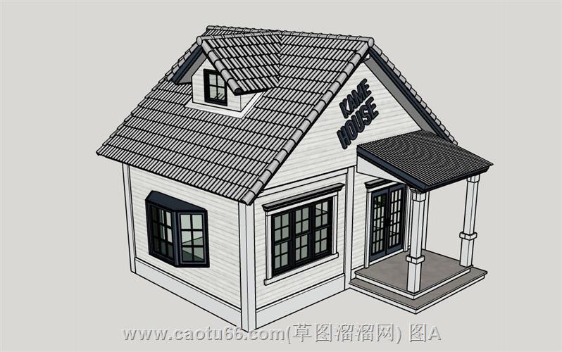 探寻动漫世界，龟仙屋龟仙人住宅木屋模型展示