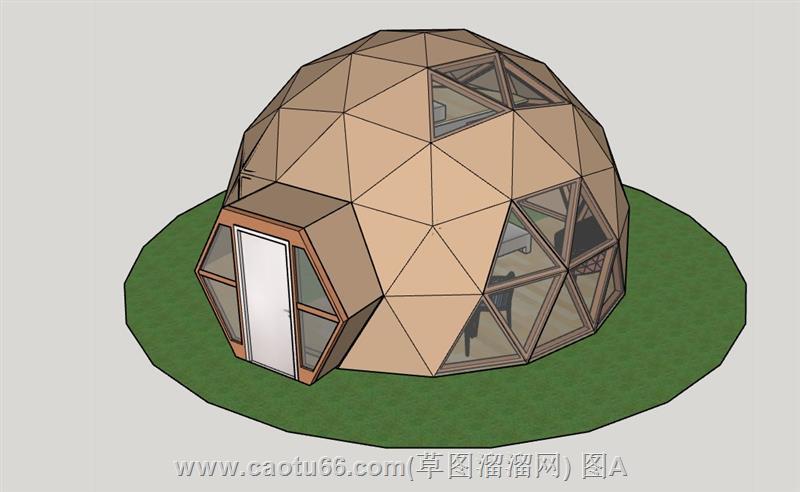 邂逅浪漫！球形星空屋泡泡屋帐篷模型