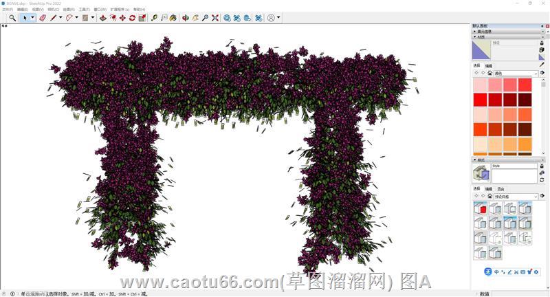 打造自然氛围！蔓藤爬藤植物模型展示