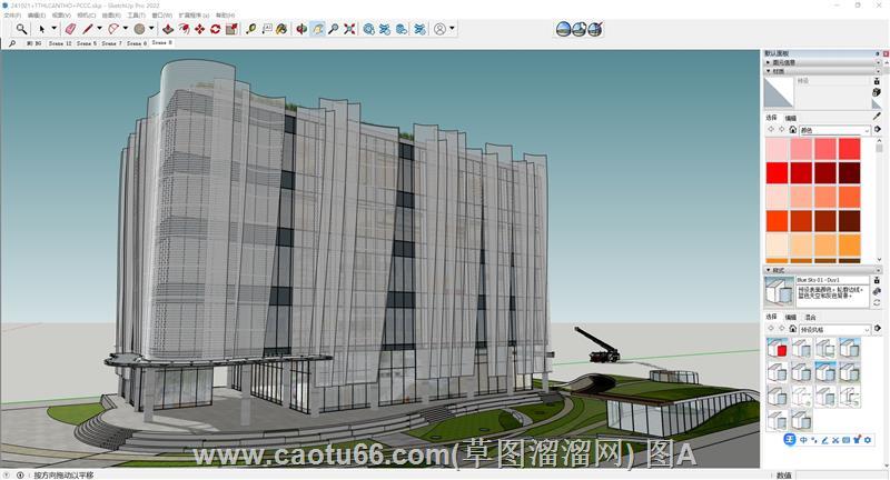 别错过！这里有精美的办公大楼建筑模型可下载