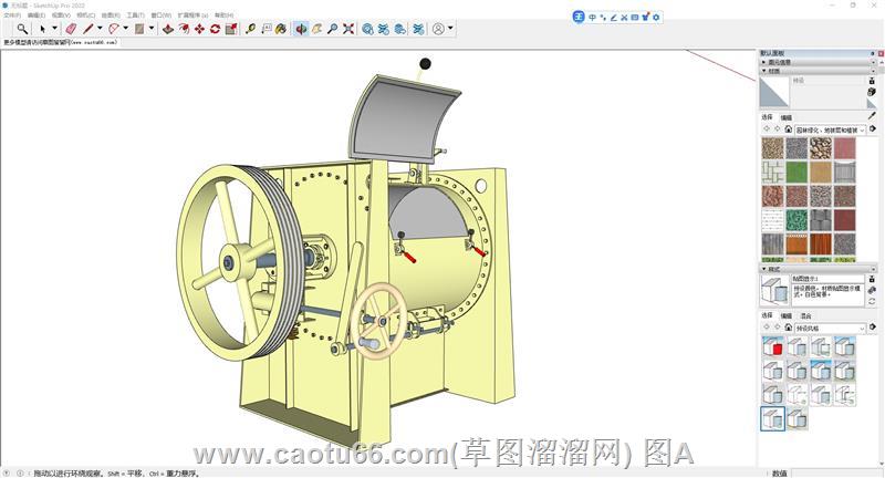 复古风搅拌机模型，展现独特机械构造与设计美学