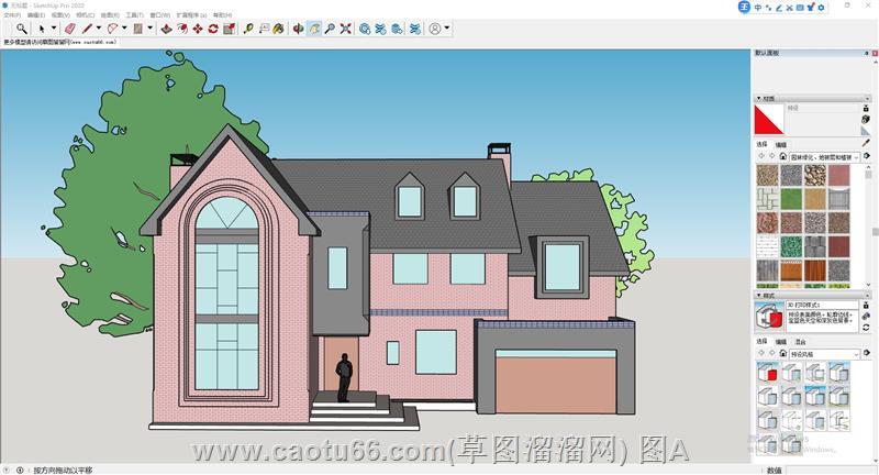 精致欧式房屋模型，诠释典雅大气的住宅设计美学