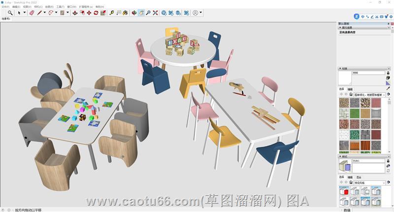 多彩儿童桌与玩具桌，营造趣味学习玩乐空间