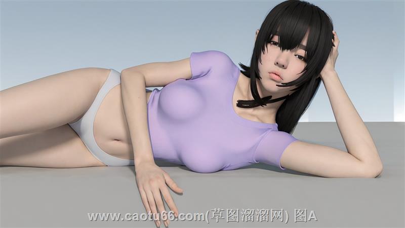 速看！Sketchup打造卧姿女人模型，生动诠释柔美风情