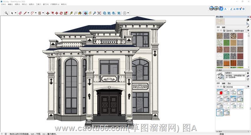 典雅欧式独栋别墅，解锁奢华建筑设计魅力