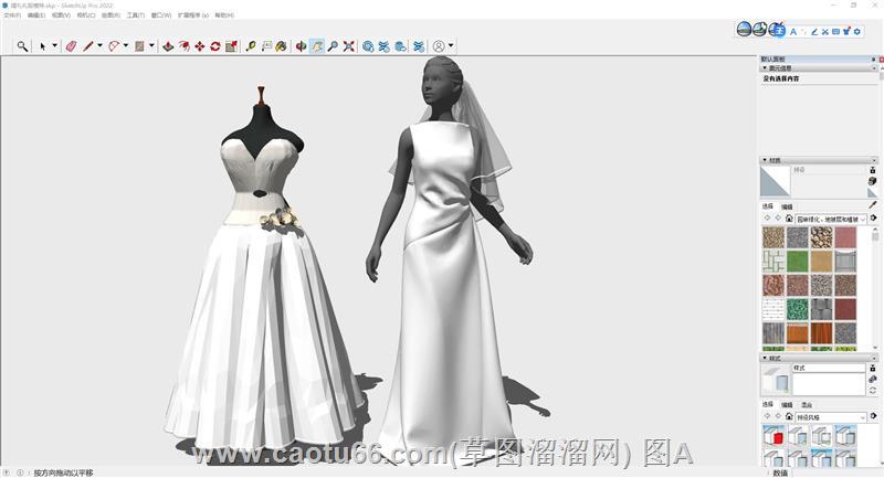 婚礼礼服模特模型，精致婚纱造型展现浪漫婚嫁风尚