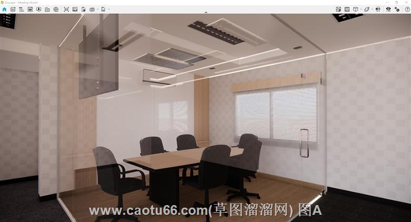 公司会议室模型