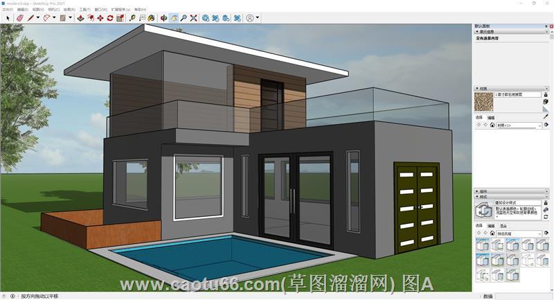 巴基斯坦住宅别墅SU模型