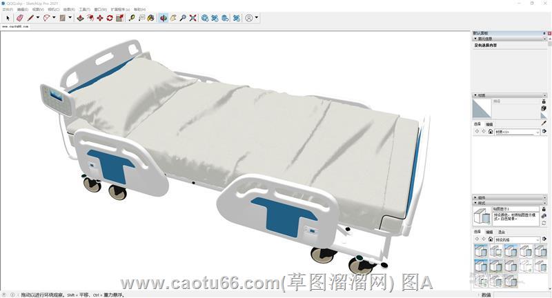 医院的病床SU模型
