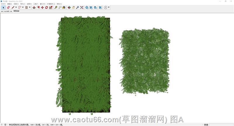 绿植墙垂直绿化SU模型