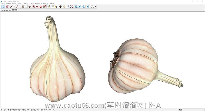大蒜米SU模型