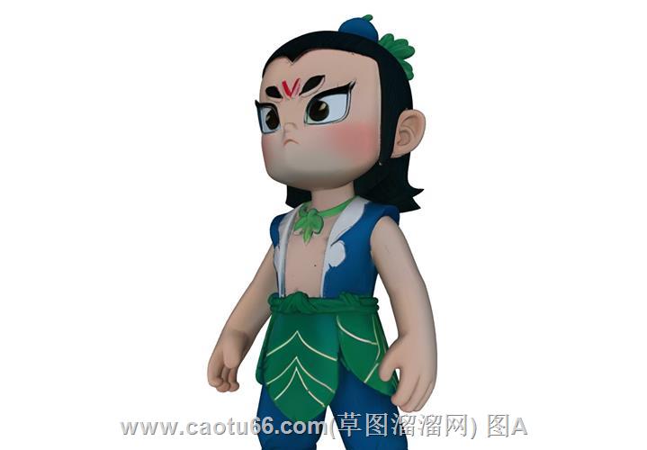 葫芦娃卡通人物SU模型