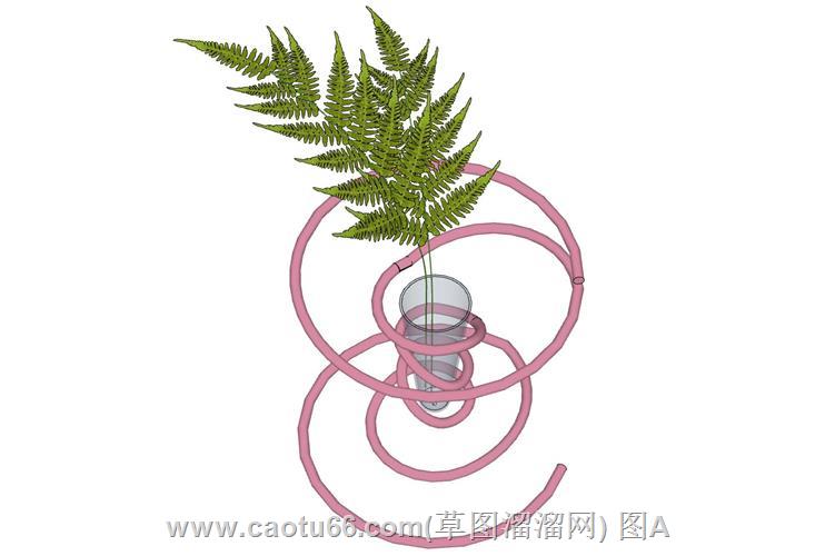 装饰花瓶SU模型