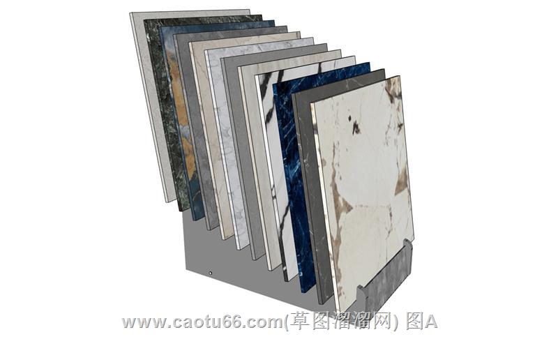 地板砖瓷砖展示SU模型