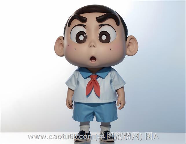 蜡笔小新卡通人物SU模型