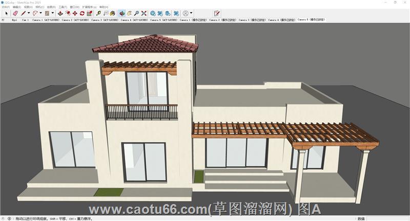 伊朗住宅建筑SU模型