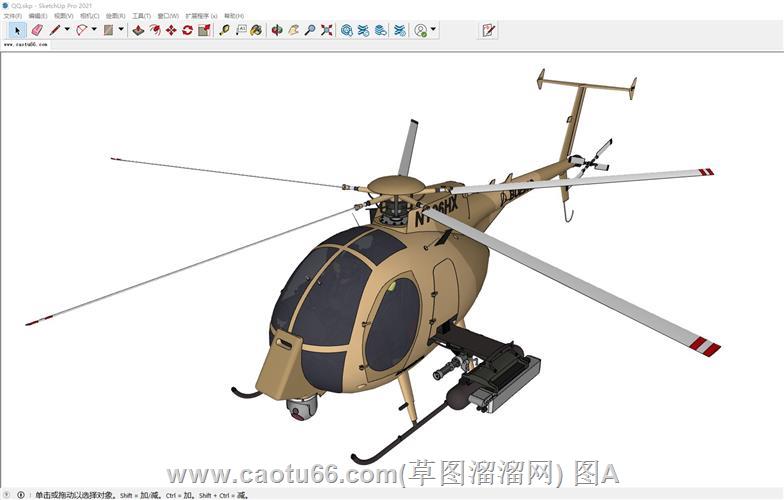 武装直升机驾驶员SU模型
