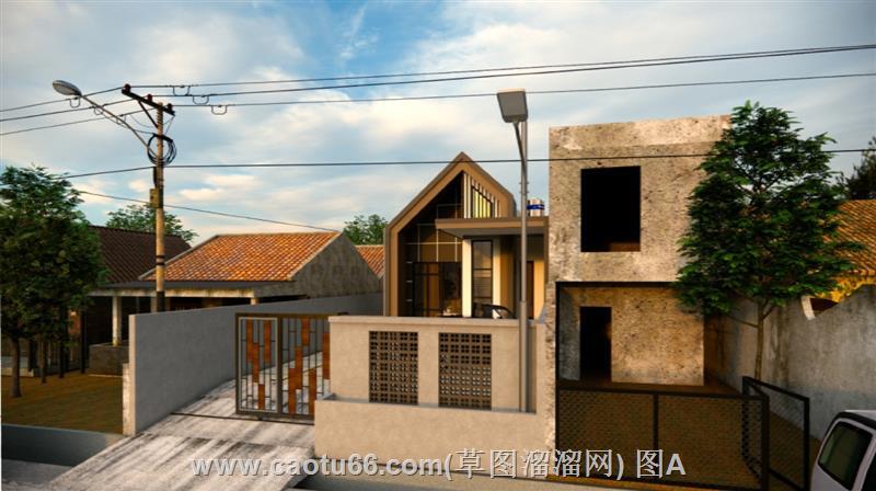 迷你房屋SU模型