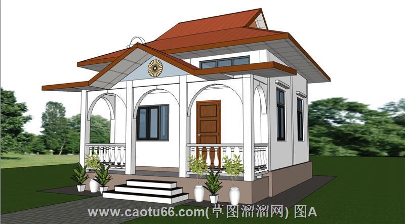马来西亚房屋SU模型