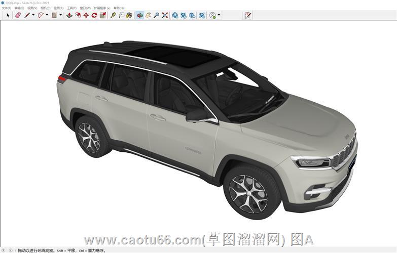 Jeep吉普车SUV汽车SU模型