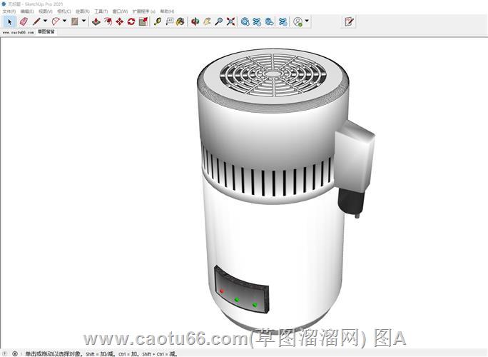 水蒸馏器SU模型