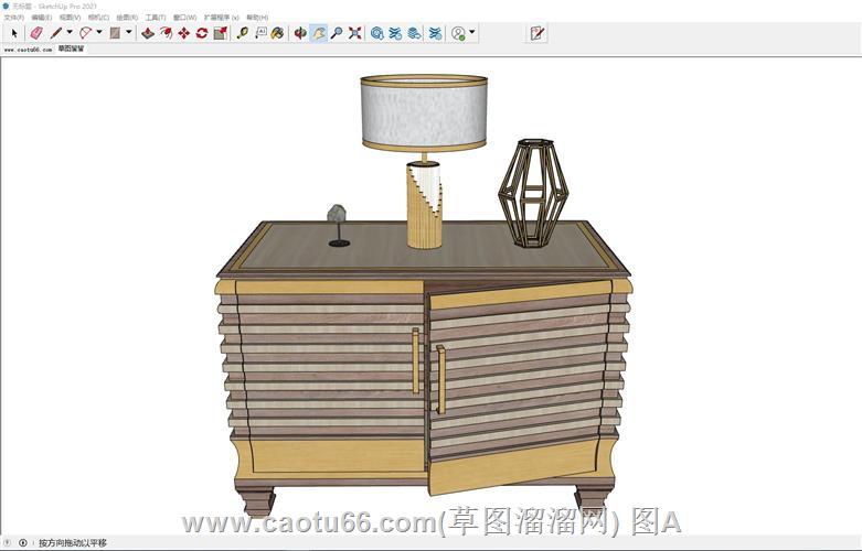 瑞典边柜SU模型