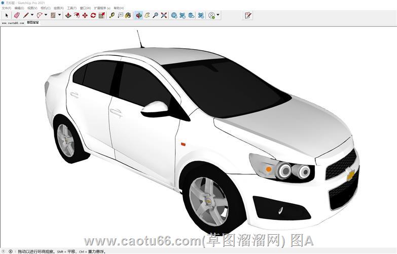雪佛兰汽车SU模型