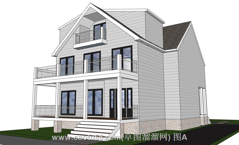 北马其顿住宅SU模型