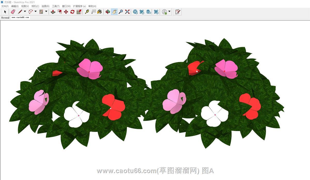 植物花草SU模型