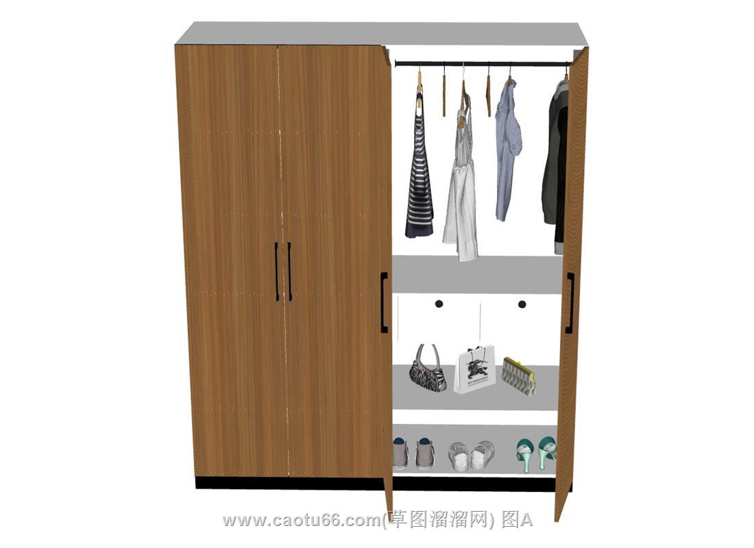 衣柜SU模型