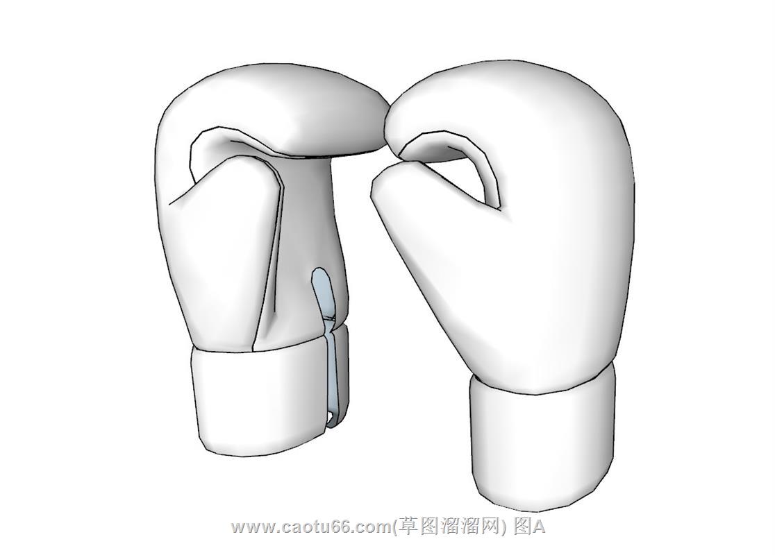 拳击手套SU模型