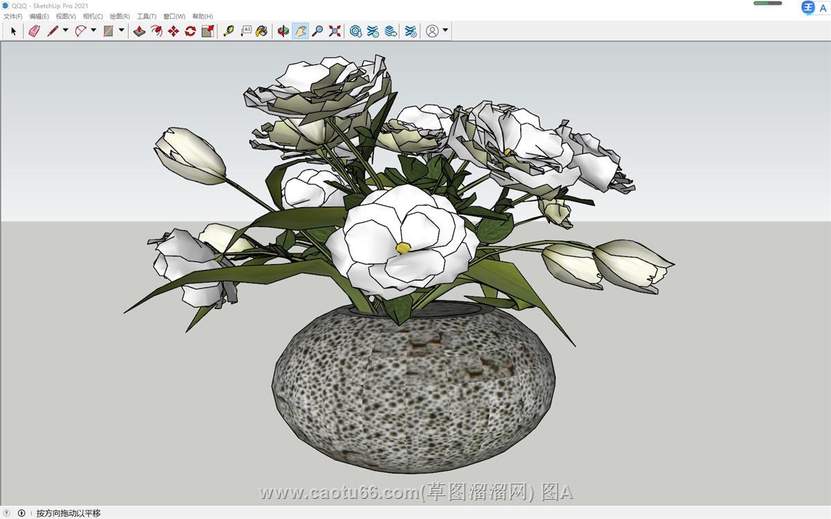 装饰花瓶SU模型
