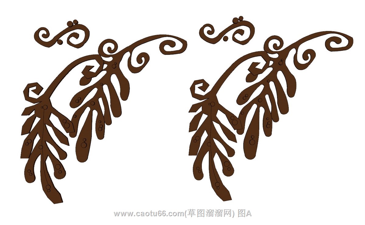 雕花SU模型