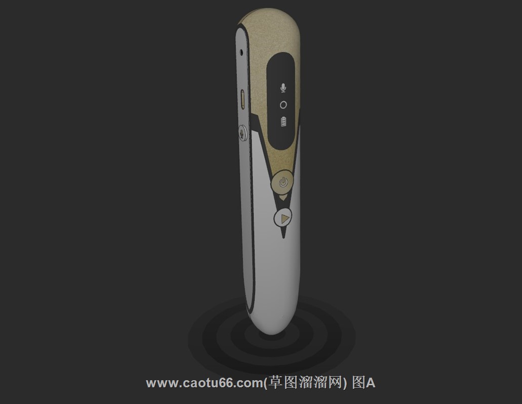 蓝牙音箱扬声器SU模型