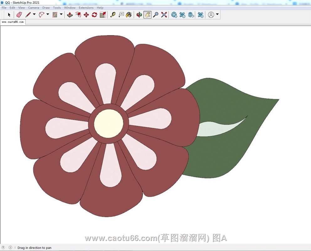 花朵图案SU模型