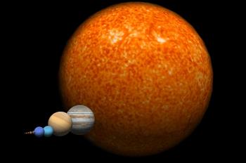 太阳系星球恒星SU模型