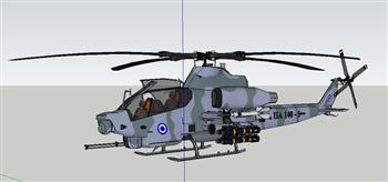 武装直升机装备SU模型