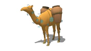 骆驼草图大师su免费动物模型